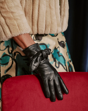 BOW GLOVE BLACK