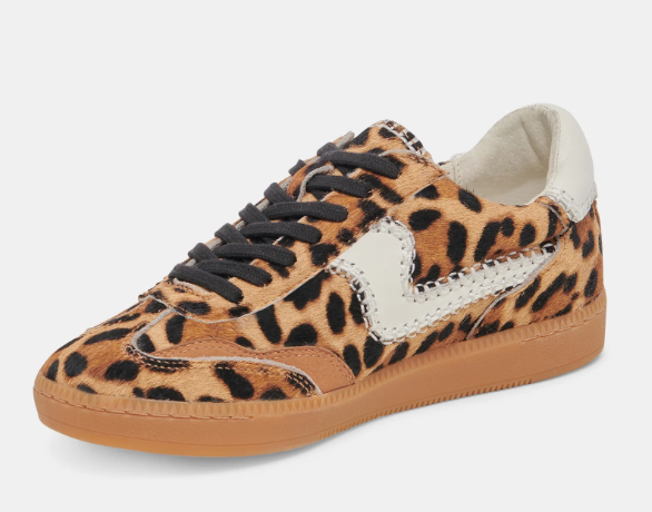 NOTICE STITCHED SNEAKERS LEOPARD