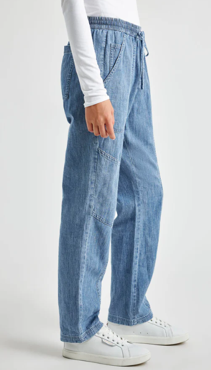 SHAY COTTON PANT INDIGO