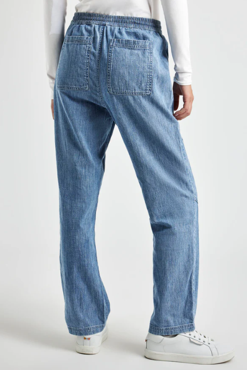 SHAY COTTON PANT INDIGO