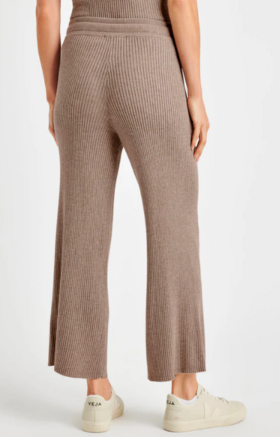 GEORGIE RIB PANT TAUPE