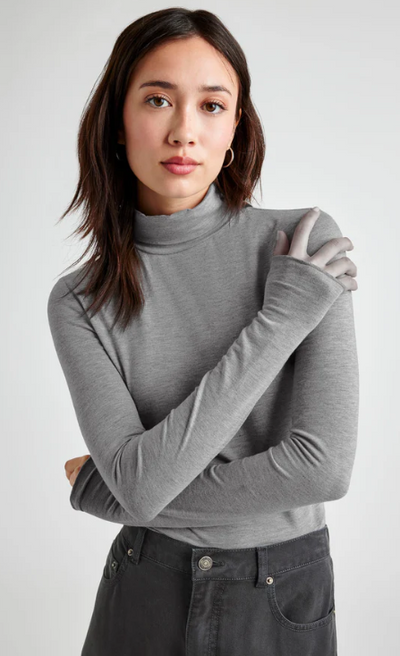 BAMBOO LONG SLEEVE GRAY