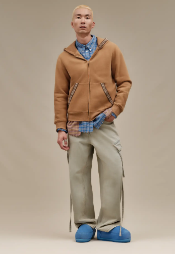 MEN'S TASMAN FULL ZIP HOODIE CHESTNUT