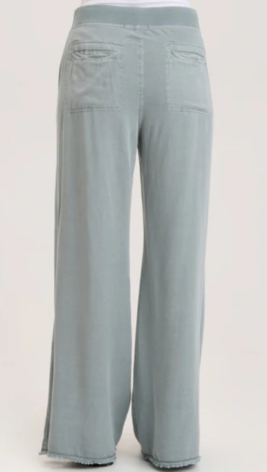 TWILL BEACH TROUSER DEW DROP