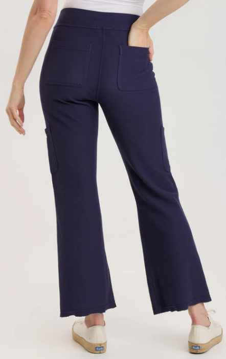 KIAH FLARE PANT NAVY