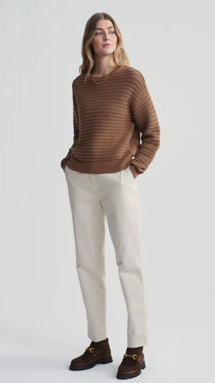 JARVIS RELAXED SWEATER BRONZE