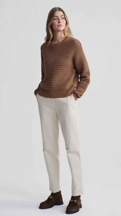 JARVIS RELAXED SWEATER BRONZE