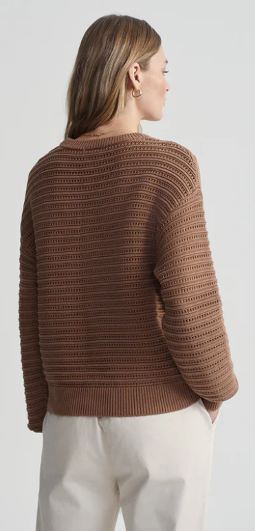 JARVIS RELAXED SWEATER BRONZE