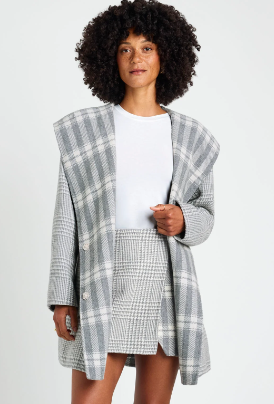 ELLIOT REVERSIBLE COAT GREY