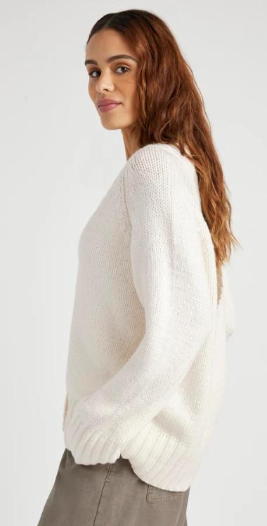 HARTLEY CARDIGAN WHITE