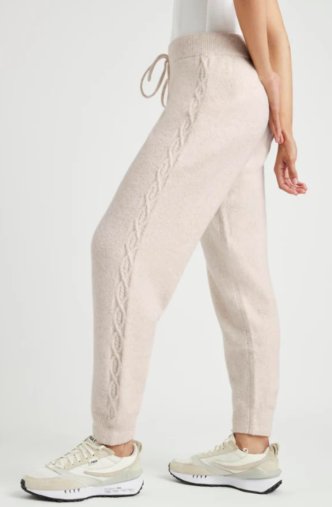 STASSI SWEATER JOGGER TAUPE