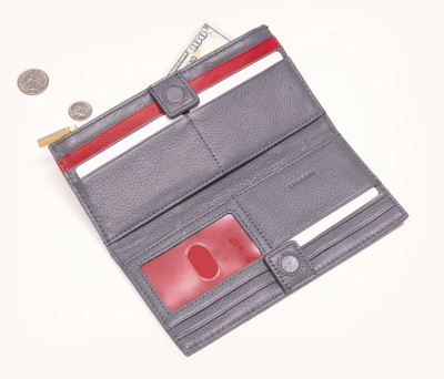 110 NORTH WALLET GRAY