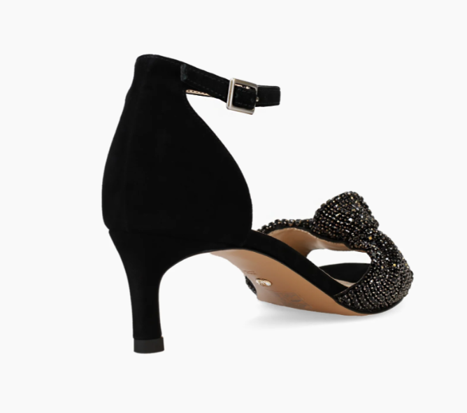 SHAIRA LOW HEEL BLACK