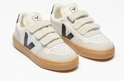 V-90 LEATHER WHT/BLK/NAT