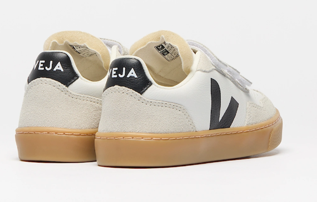 V-90 LEATHER WHT/BLK/NAT