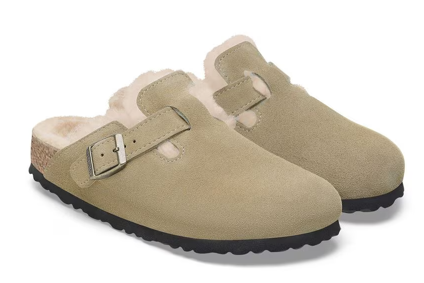 BOSTON SHEARLING SUEDE TAUPE
