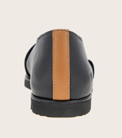 LESLIE LEATHER BLACK