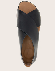 LESLIE LEATHER BLACK