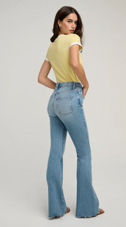 THE SHORTIE VALENTINA HIGH RISE FLARE
