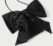 VIOLET BOW BLACK