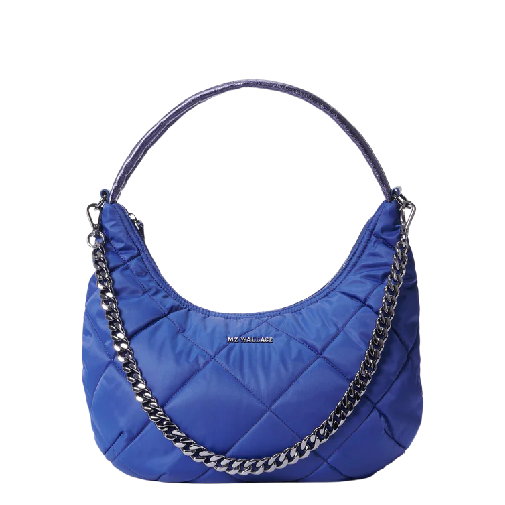 SAPPHIRE QUILTED BOWERY BAG
