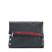 VIP MED RED ZIP BLACK