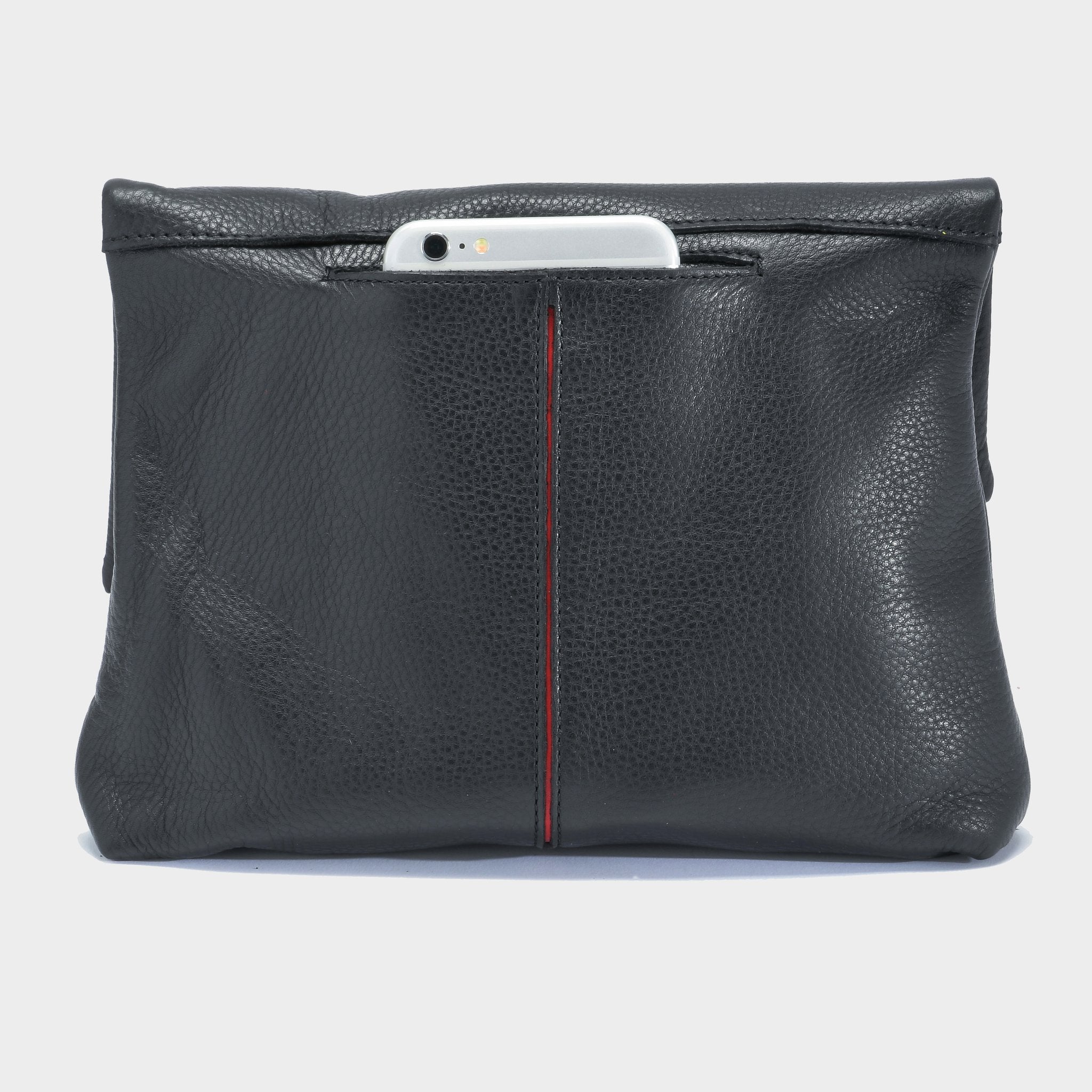 VIP MED RED ZIP BLACK