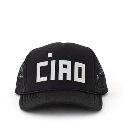 CIAO TRUCKER HAT BLACK