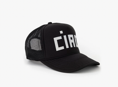 CIAO TRUCKER HAT BLACK